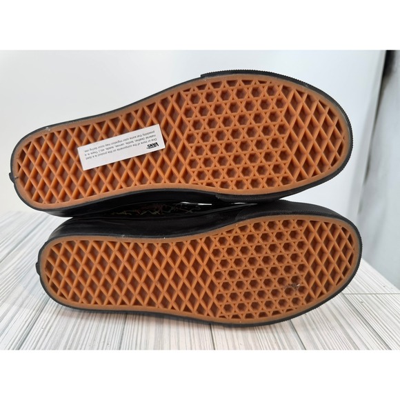 Vans Sk8 Hi Glow in the Dark Dark Omens Spider Web High Top Sneakers Women 7.5 - Picture 6 of 9